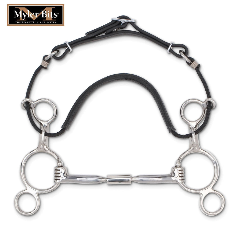 Myler 2-Ring Combination Bit with Comfort Snaffle