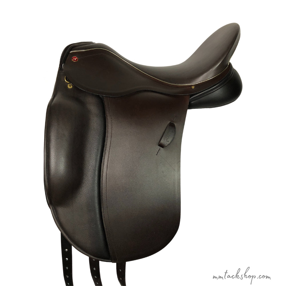 Albion SLK2 Low Head Standard Dk. Havana Dressage Saddle