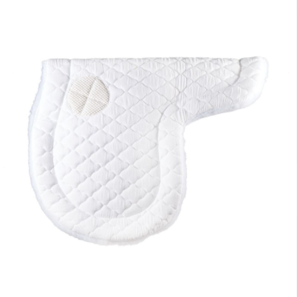 Wilkers Cling-On Shaped Saddle Pad for Bates Saddles
