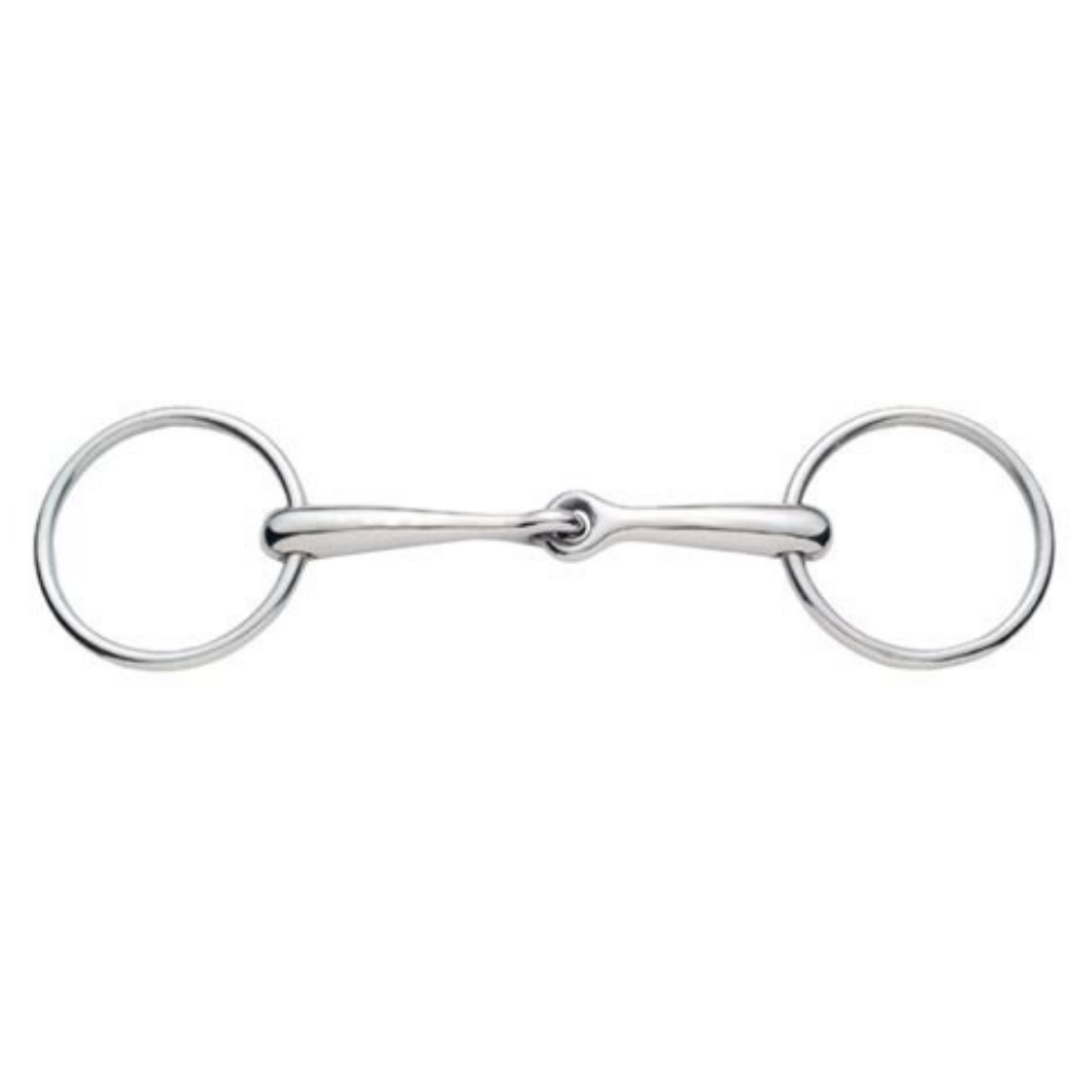 Korsteel Solid Mouth 16 mm Loose Ring Snaffle Bit