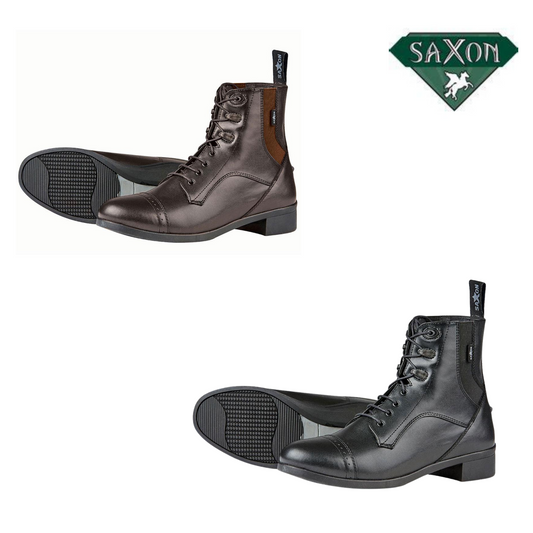 Saxon Syntovia Children's Lace Paddock Boots