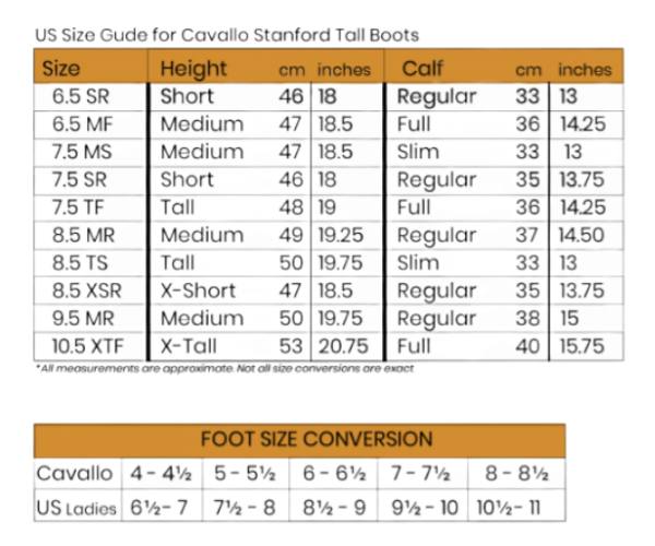 Cavallo Stanford Dressage Boot, US 8.5-9