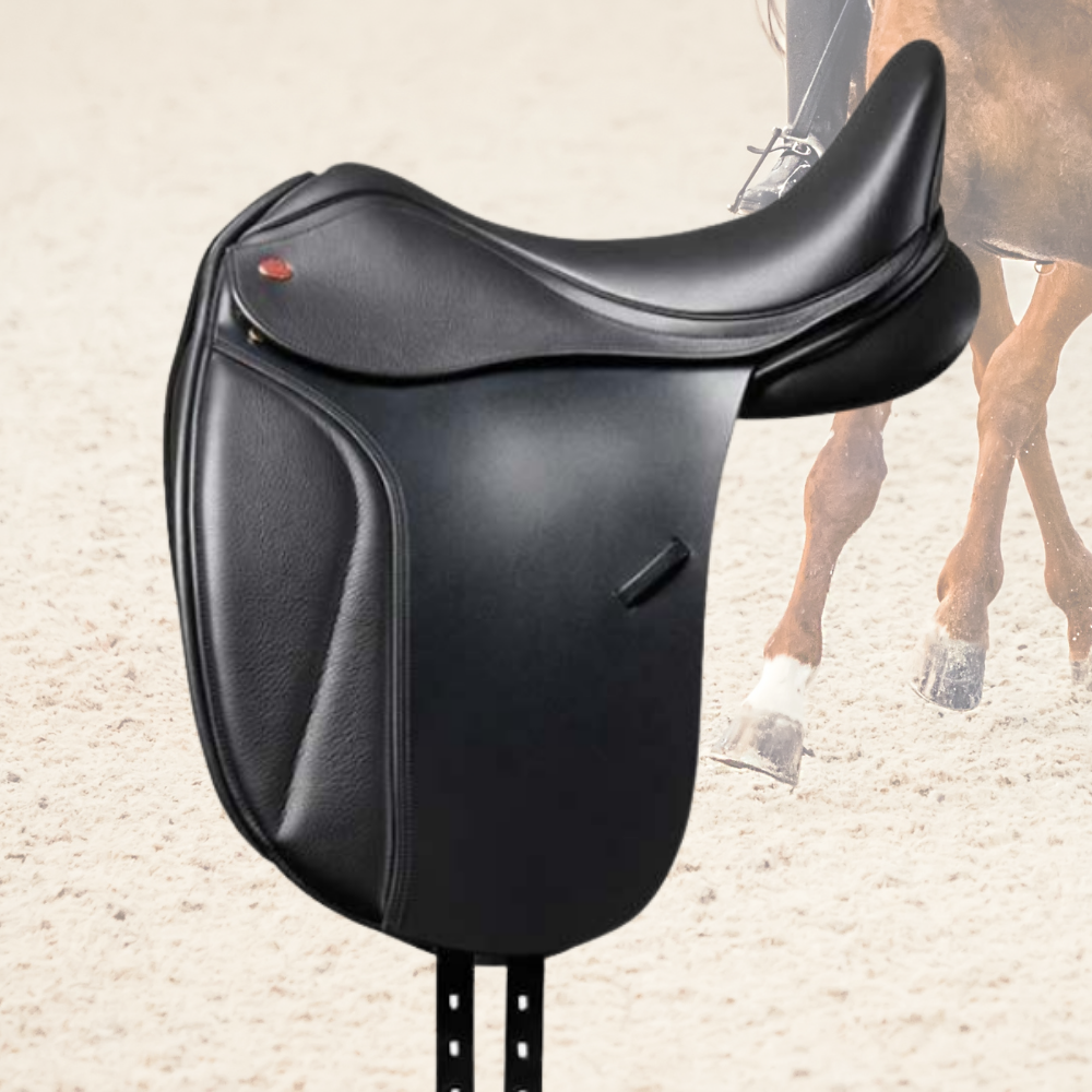 Kent &amp; Masters S-Series Movable Block Dressage Saddle 17.5"