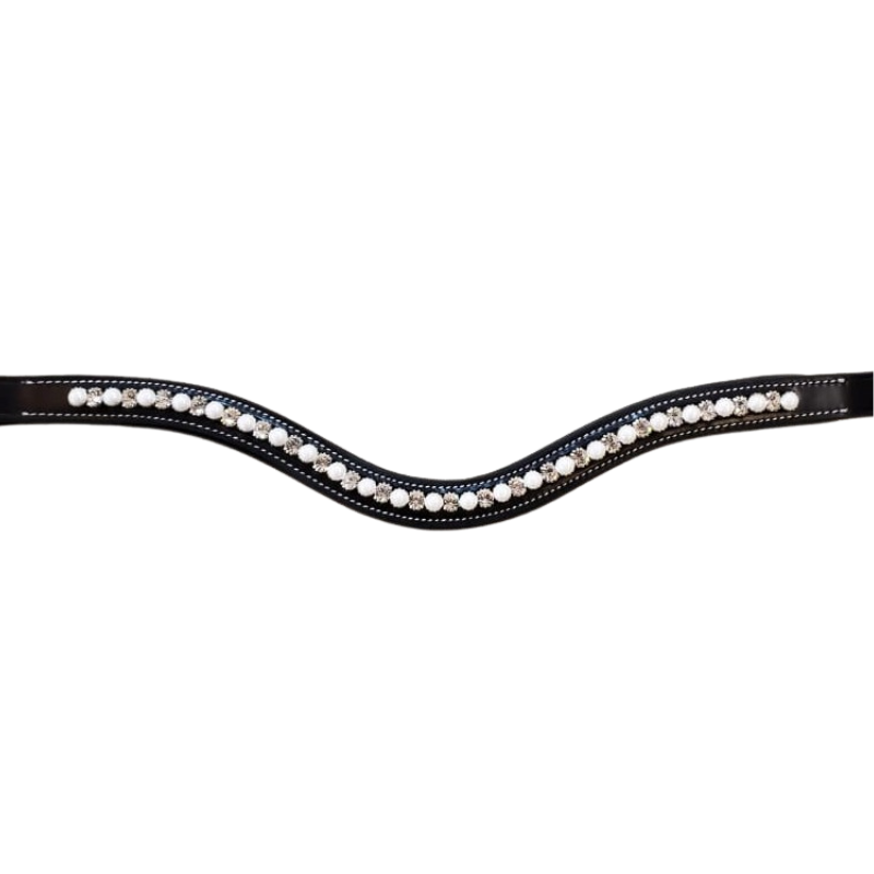 Red Barn Curved Pace Browband