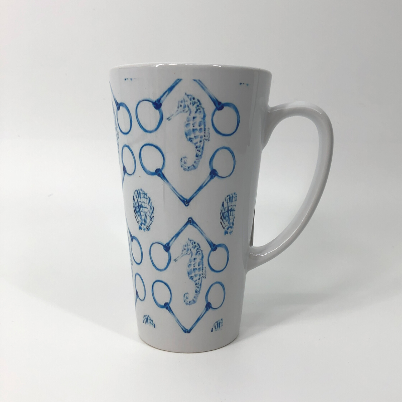 SonaEquestrian Seahorse & Bit Tall Mug