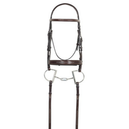 Ovation® Classic Collection, Fancy Raised Comfort Crown Bridle