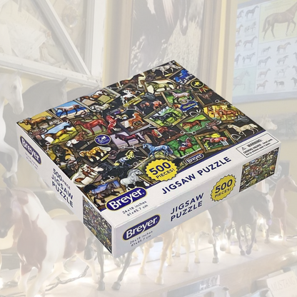 Breyer &quot;World of Breyer&quot; Jigsaw Puzzle,  500 Pieces