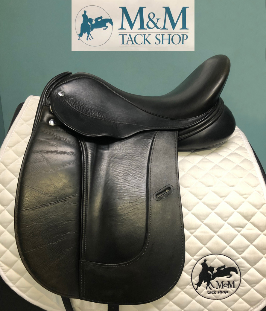 SOLD - Aires de Haute by Equine Inspired Dressage Saddle, Crafted By Frank Baines