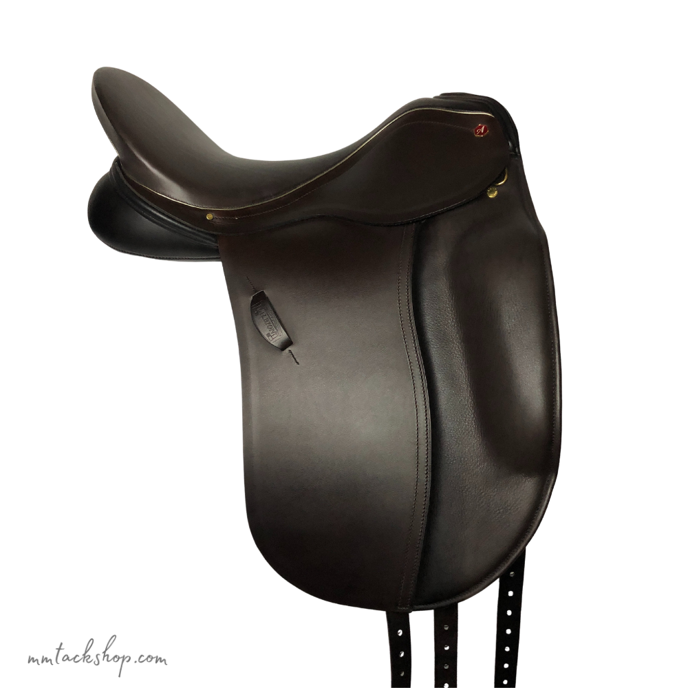 Albion SLK2 Low Head Standard Dk. Havana Dressage Saddle