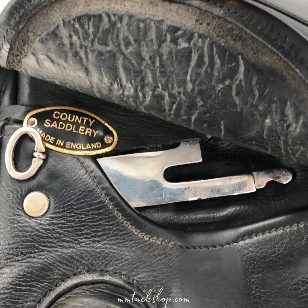 Used 16.5" County Perfection Dressage Saddle