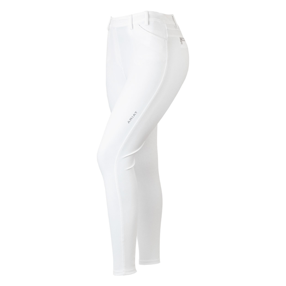 Ariat Womens Tri Factor Full Seat Riding Tights White