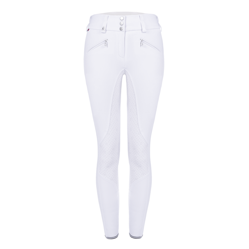 Cavallo Caja G Hi Waist Full Seat Breeches, White