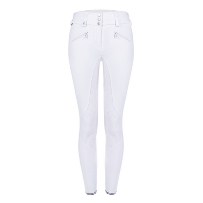 Cavallo Caja G Hi Waist Full Seat Breeches, White