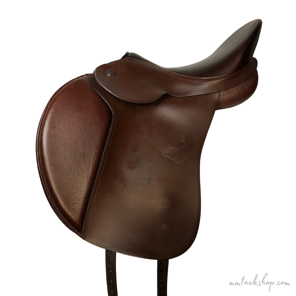 Used 17" HTF Sophie Butterfly All Purpose Saddle