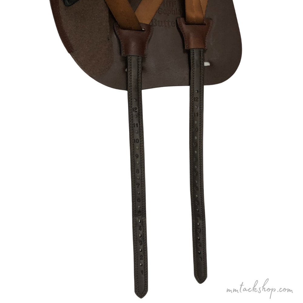 Used 17" HTF Sophie Butterfly All Purpose Saddle