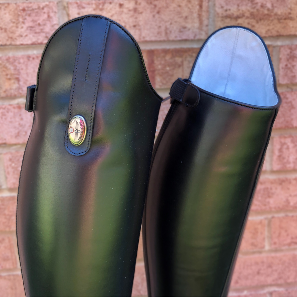 TriColore by DeNiro Amabile Dress Boot Smooth Leather, Media Alta (Medium Tall)