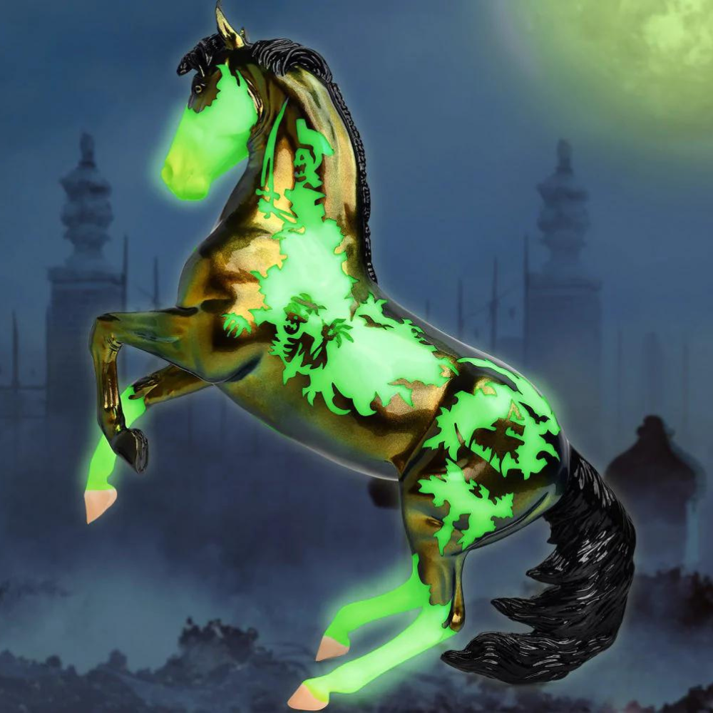 Breyer Maelstrom, 2022 Halloween Horse