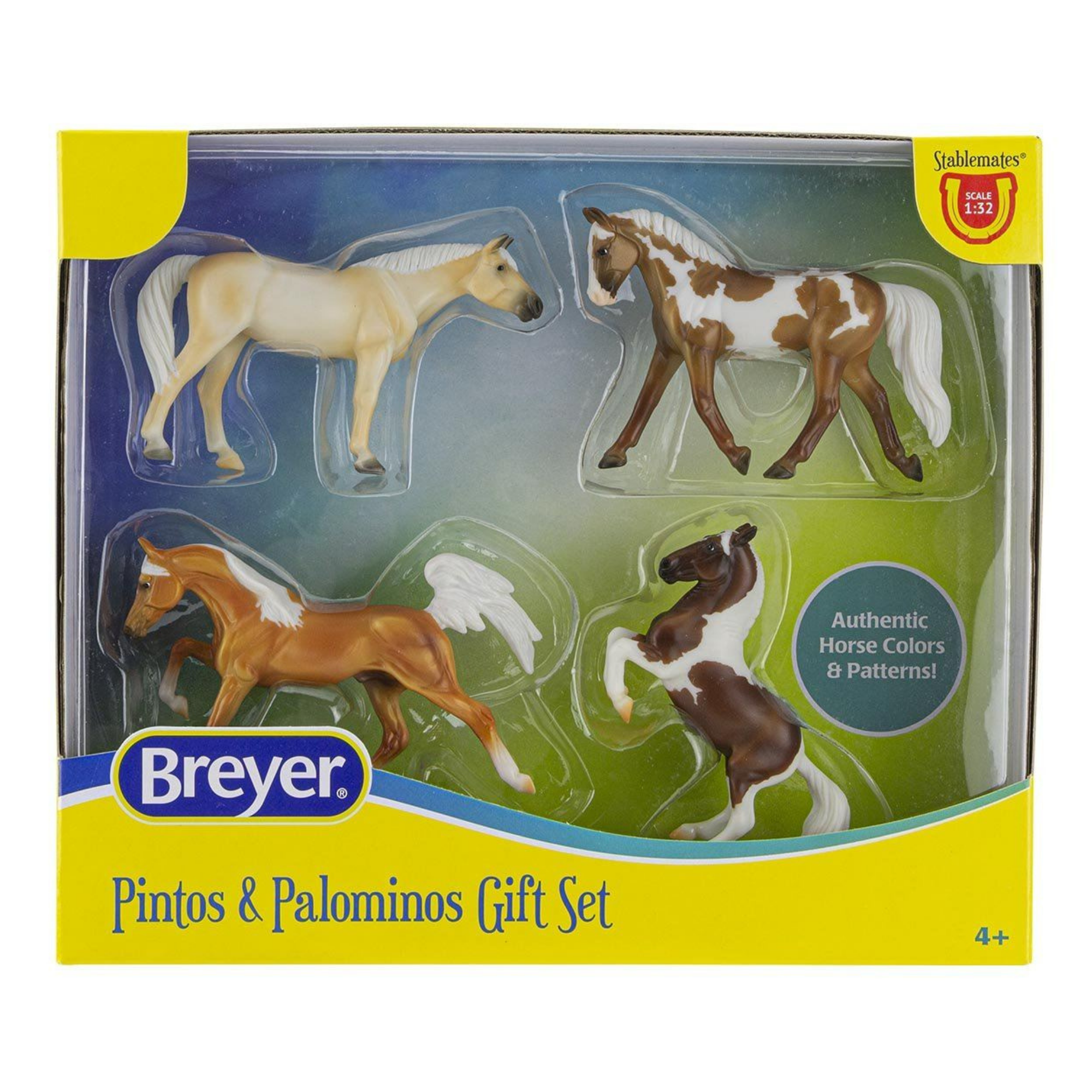 Breyer Stablemates Pintos and Palominos Gift Set