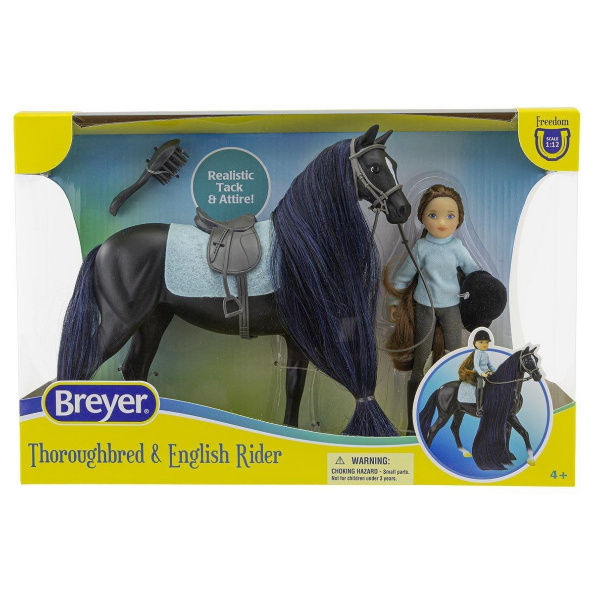 Breyer Freedom Series Jet &amp; English Rider, Charlotte
