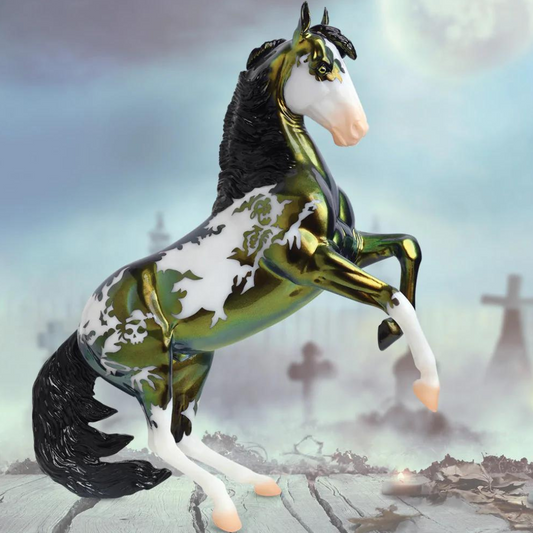 Breyer Maelstrom, 2022 Halloween Horse