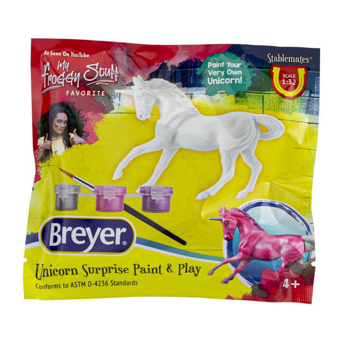 Breyer Stablemates Unicorn Surprise, Paint & Play