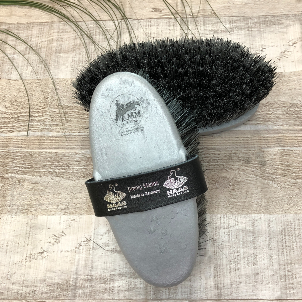 HAAS Brenic Madoc Brush, M & M Logo – M & M Tack Shop