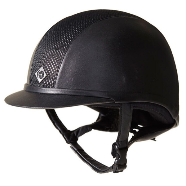 Charles Owen Ayr8 Plus Leather Look Helmet
