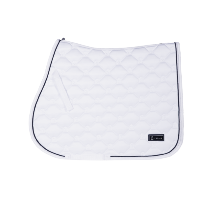 Cavallo Hanaya Pony Dressage Pad, White