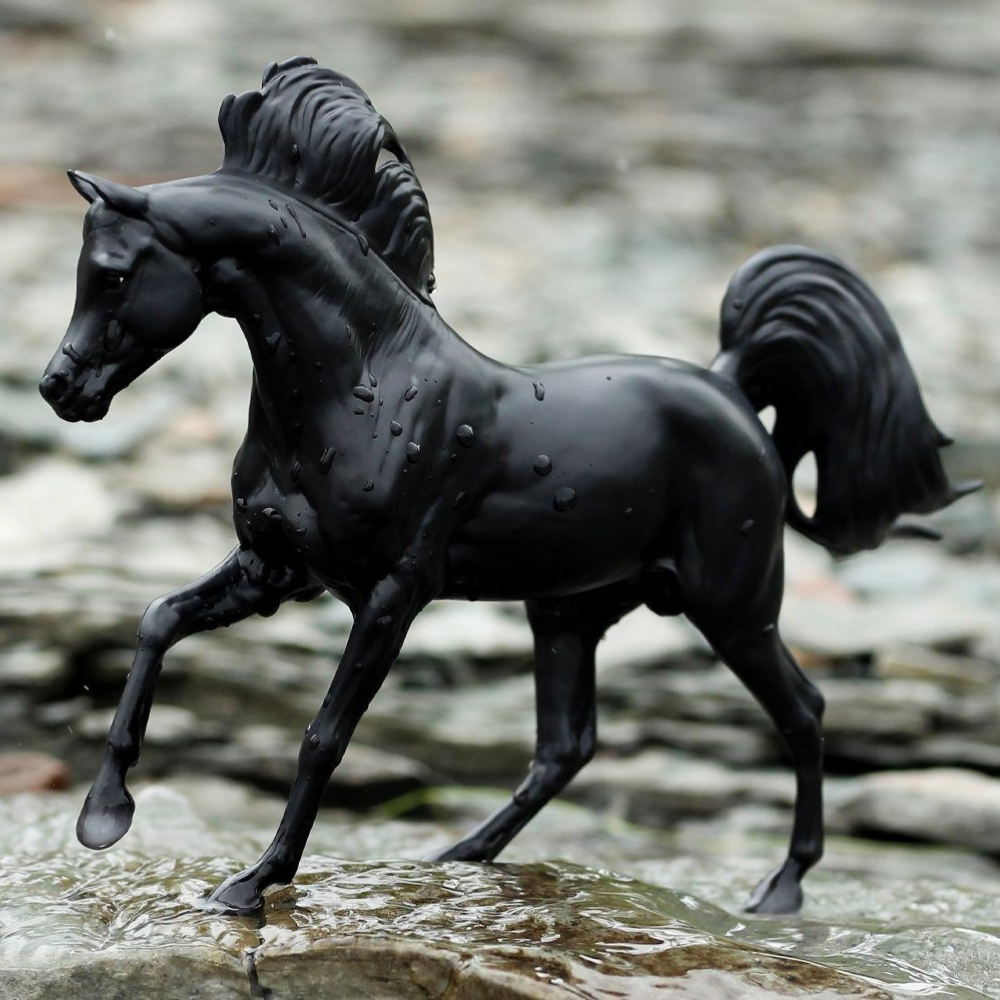 Breyer Classics Black Stallion Horse & Book Set