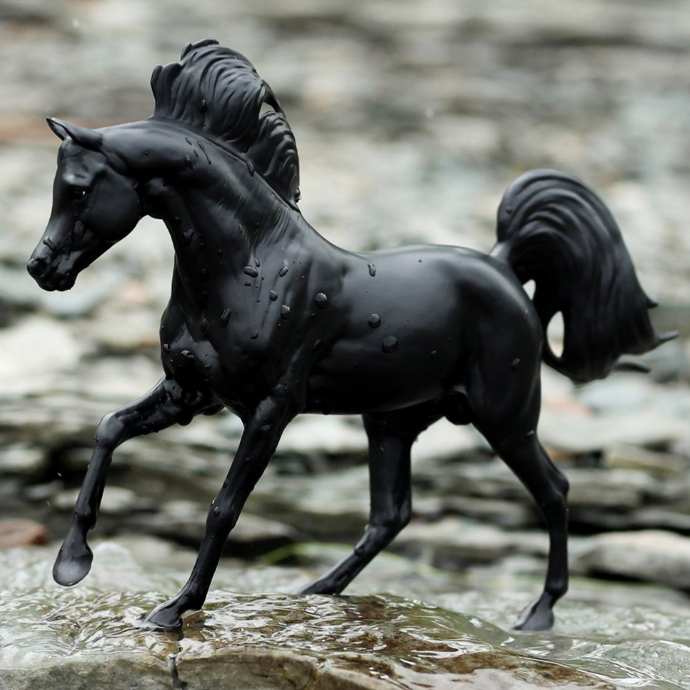 Breyer Classics Black Stallion Horse &amp; Book Set