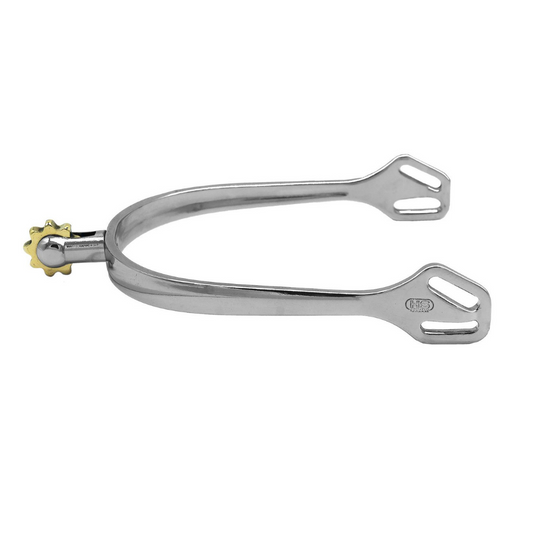 Herm Sprenger ULTRA Fit Stainless Spurs, 25mm Soft Point Rowel
