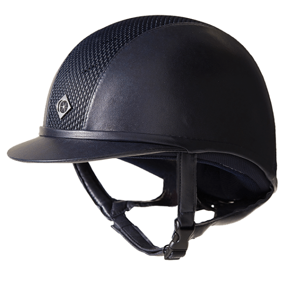 Charles Owen Ayr8 Plus Leather Look Helmet