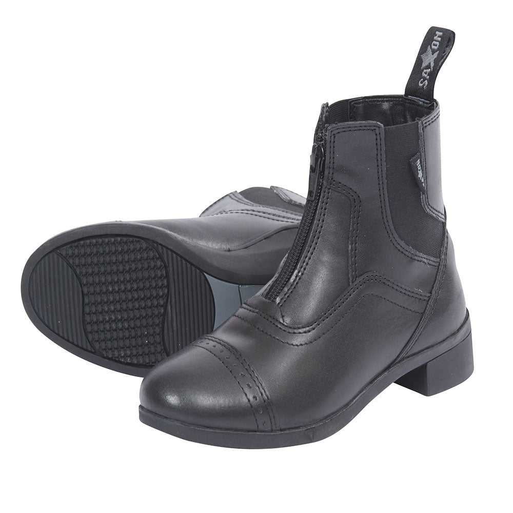Saxon Syntovia Children's Zip Paddock Boots
