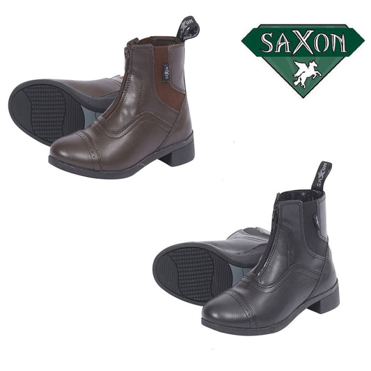 Saxon Syntovia Children's Zip Paddock Boots