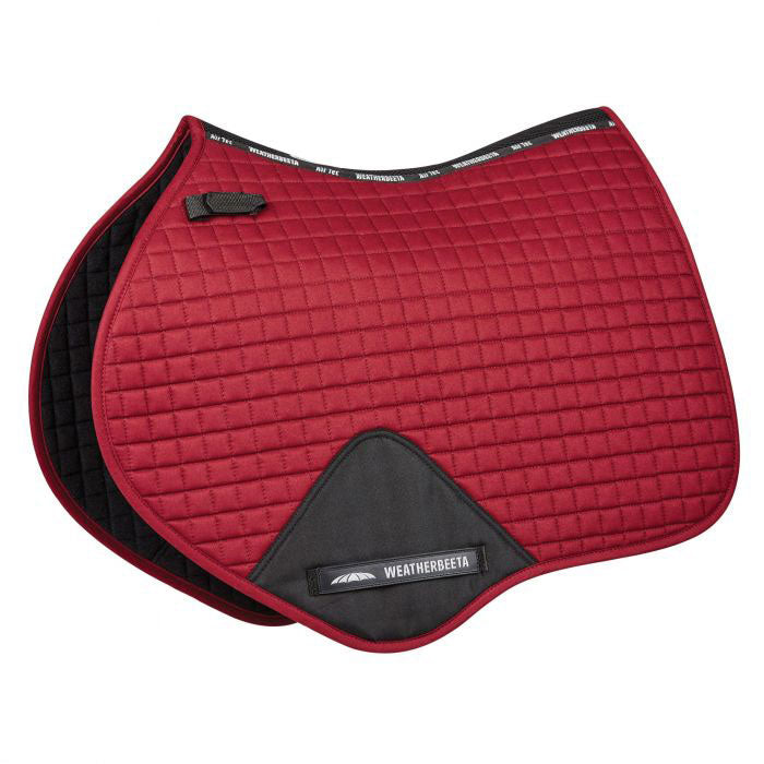 WeatherBeeta Prime Jump Saddle Pad,  Maroon