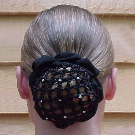 Child Size Hair Snood w/Clips