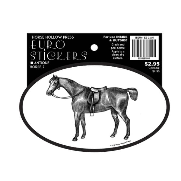 Euro Oval Stickers