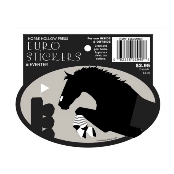 Euro Oval Stickers
