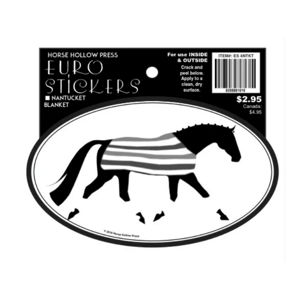 Euro Oval Stickers