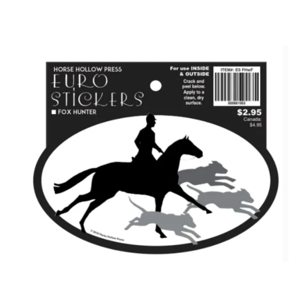 Euro Oval Stickers