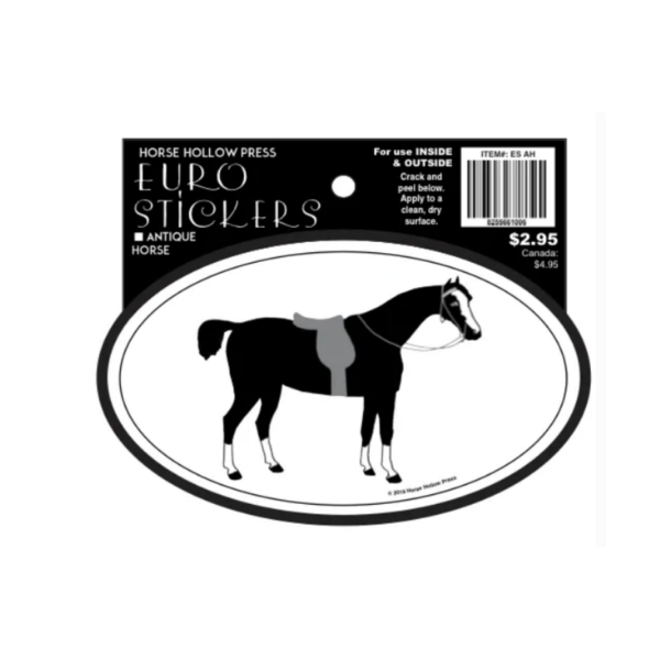 Euro Oval Stickers