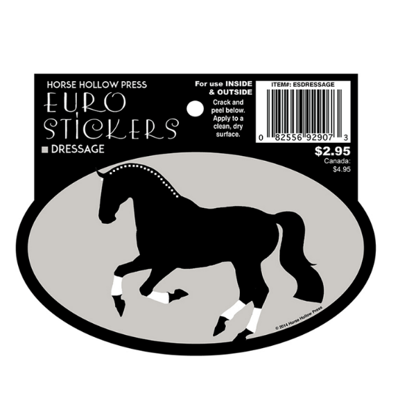 Euro Oval Stickers
