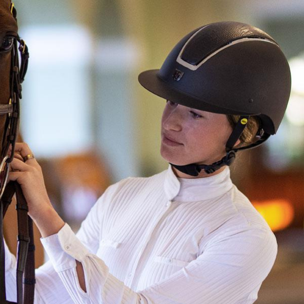 Tipperary Windsor Wide Brim CROCO TOP Helmet with MIPS