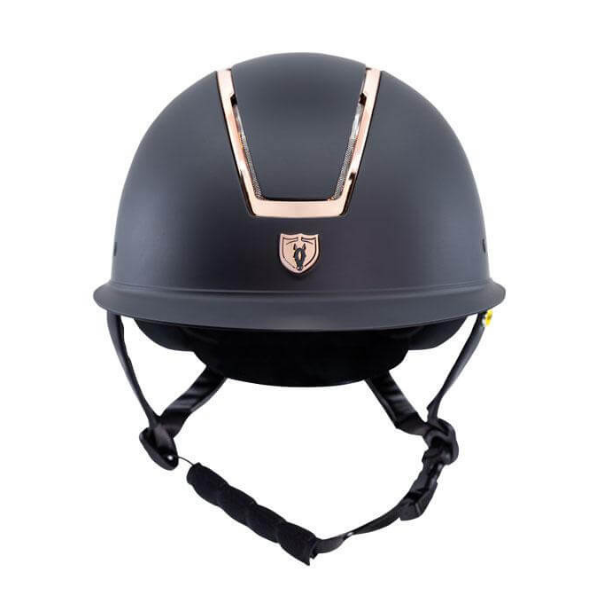 Tipperary Windsor Wide Brim Rose Gold Helmet with MIPS