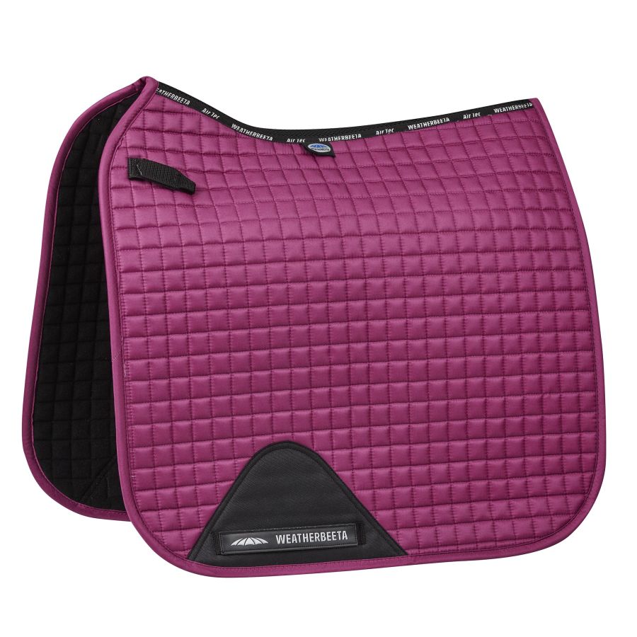 WeatherBeeta Prime Dressage Pad, Red Violet