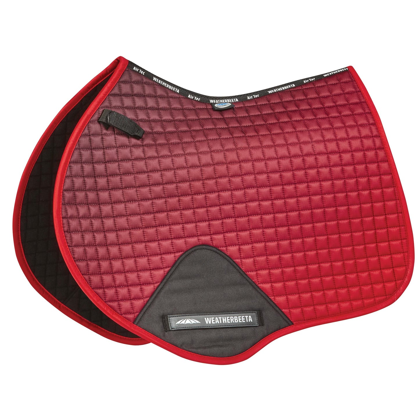 WeatherBeeta Prime Ombre Jump Saddle Pad, Red Ombre
