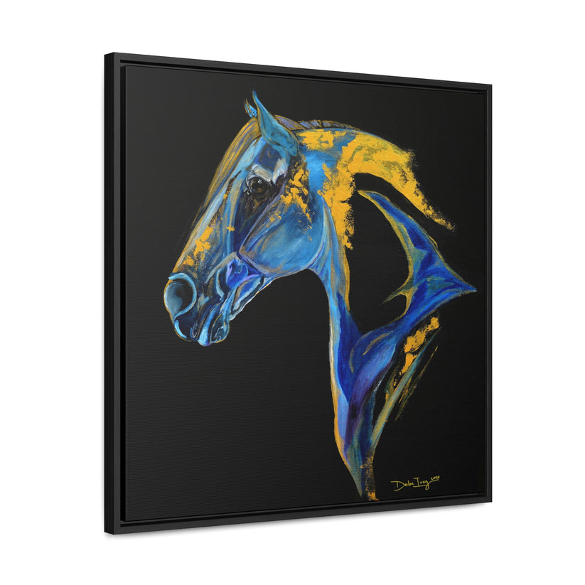 Sona Equestrian Seahorse Ocean, Framed Print 20x 20