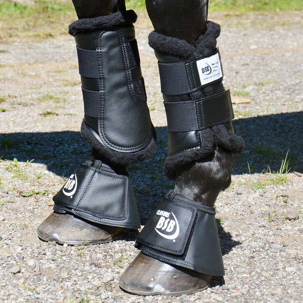 Dressage Sport Boots2 for Horses, X-Large, Black, Pair :B07FQVKKNY