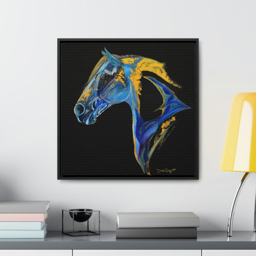 Sona Equestrian Seahorse Ocean, Framed Print 20x 20