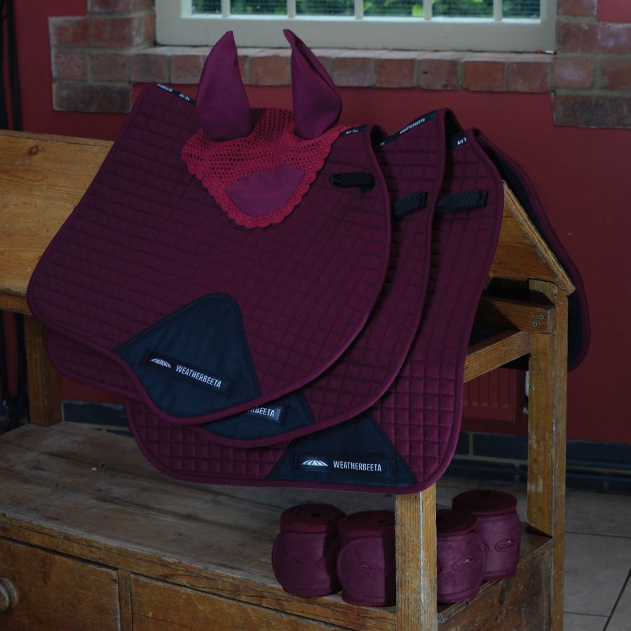 WeatherBeeta Prime AP Saddle Pad,  Maroon